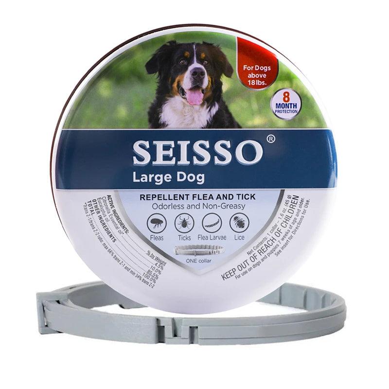 COLEIRA ANTIPULGAS PARA CACHORROS E GATOS - 8 MESES DE PROTEÇÃO - X-OFERTAS.com