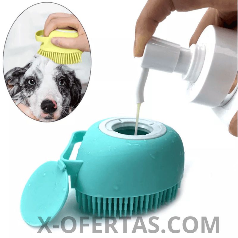 Puppy Bath Massage Gloves - X-OFERTAS.com