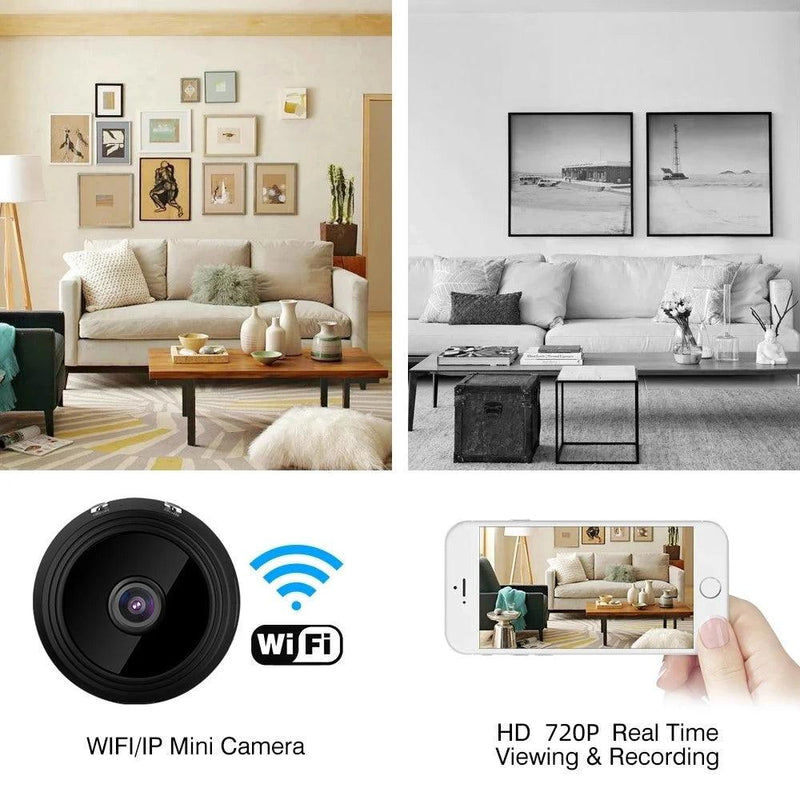 Mini Camera de Segurança WiFi 720P HD - X-OFERTAS.com